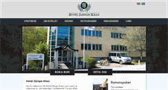 Desktop Screenshot of djingiskhan.se